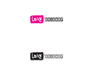 Logo Design by bijuak for LoveSticker Wall Art & Decals | Design: #13174531