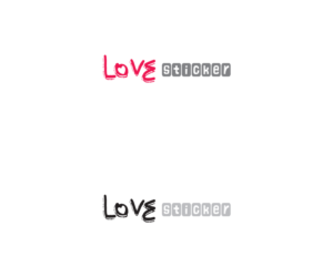 Logo Design by bijuak for LoveSticker Wall Art & Decals | Design: #13174594