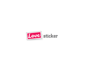 Logo Design by bijuak for LoveSticker Wall Art & Decals | Design #13203126