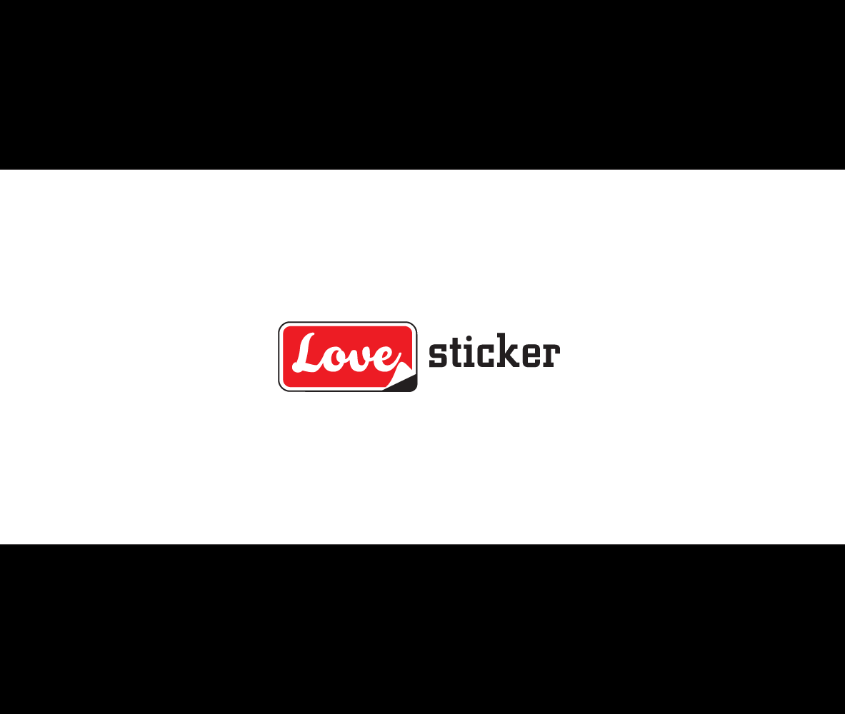 Logo Design by bijuak for LoveSticker Wall Art & Decals | Design #13203460