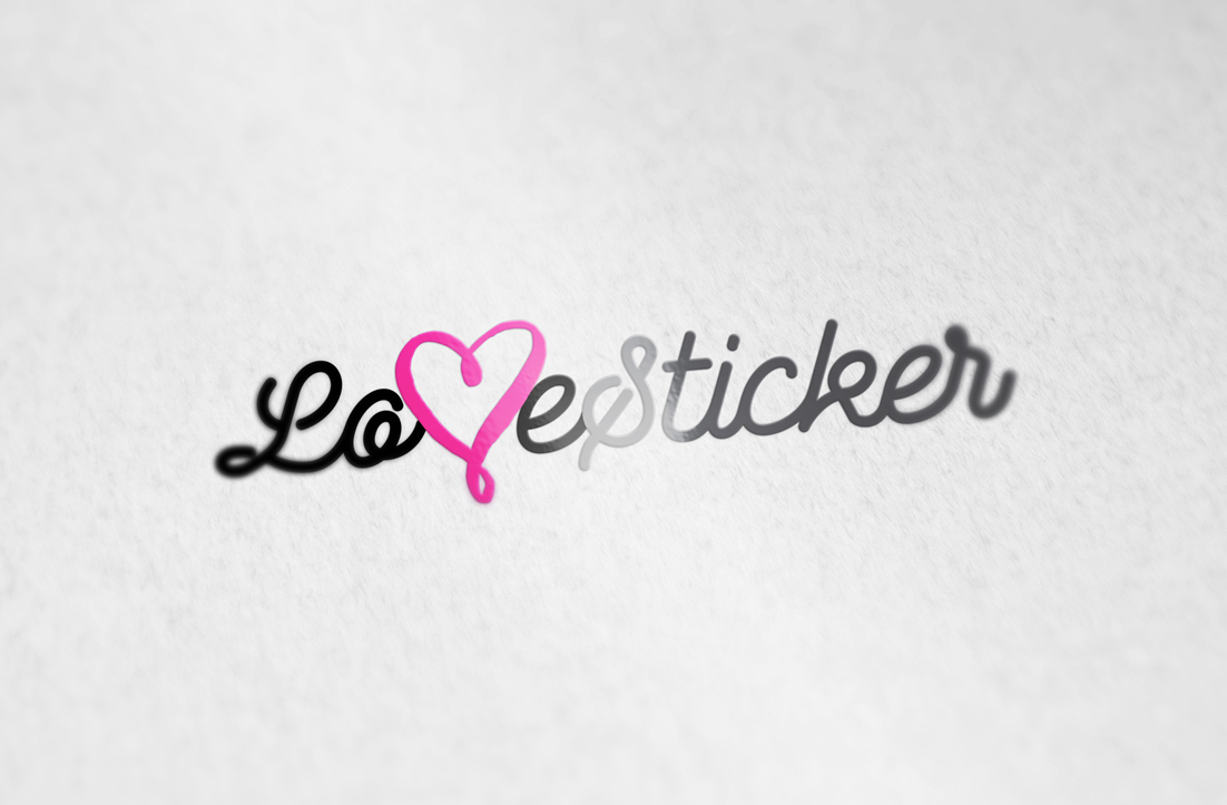 Logo Design by GLDesigns for LoveSticker Wall Art & Decals | Design #13172199