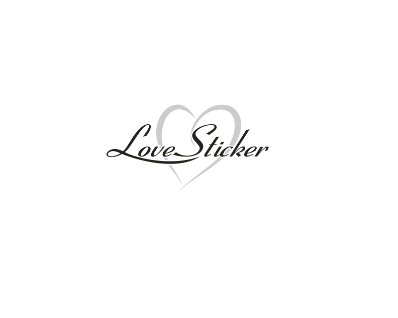 Logo Design by instudio for LoveSticker Wall Art & Decals | Design #13210011