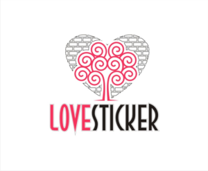 Diseño de Logo por nutu para LoveSticker Wall Art & Decals | Diseño: #13181223