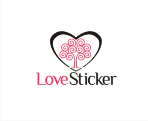 Logo Design by nutu for LoveSticker Wall Art & Decals | Design: #13202033