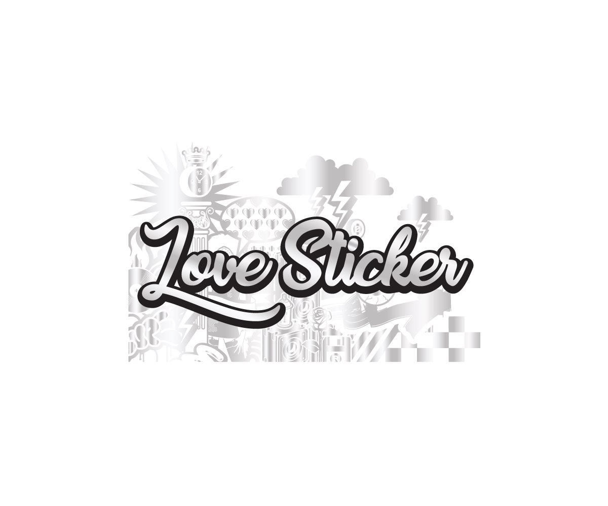Logo Design by SimplyBe for LoveSticker Wall Art & Decals | Design #13205807