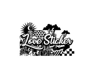 Logo Design by SimplyBe for LoveSticker Wall Art & Decals | Design: #13205976