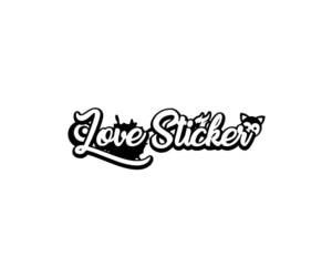 Logo Design by SimplyBe for LoveSticker Wall Art & Decals | Design: #13206124