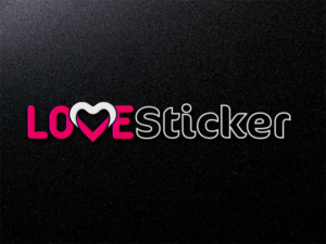 Logo Design by EGYPT KING for LoveSticker Wall Art & Decals | Design: #13173704