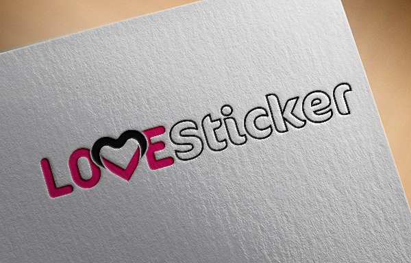 Logo Design by EGYPT KING for LoveSticker Wall Art & Decals | Design #13173705