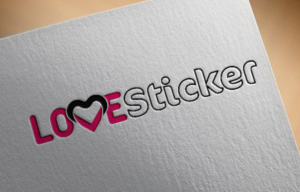 Logo Design by EGYPT KING for LoveSticker Wall Art & Decals | Design: #13173705