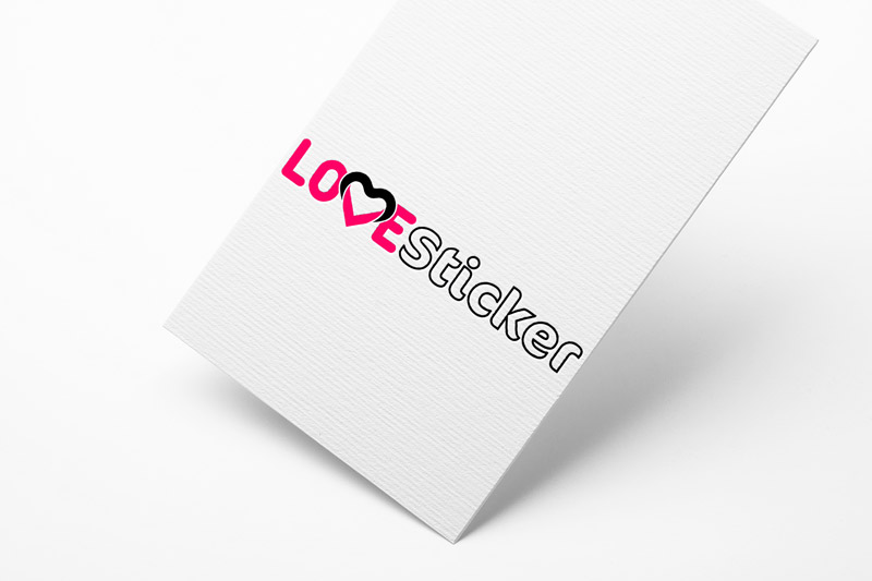 Logo Design by EGYPT KING for LoveSticker Wall Art & Decals | Design #13173706