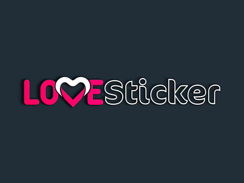 Logo Design by EGYPT KING for LoveSticker Wall Art & Decals | Design #13173707