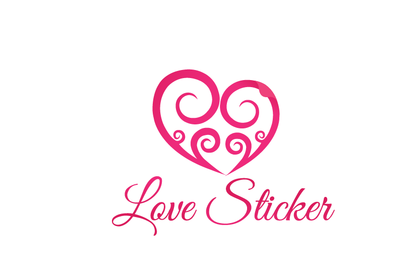 Logo Design by Turn Digital for LoveSticker Wall Art & Decals | Design #13205415