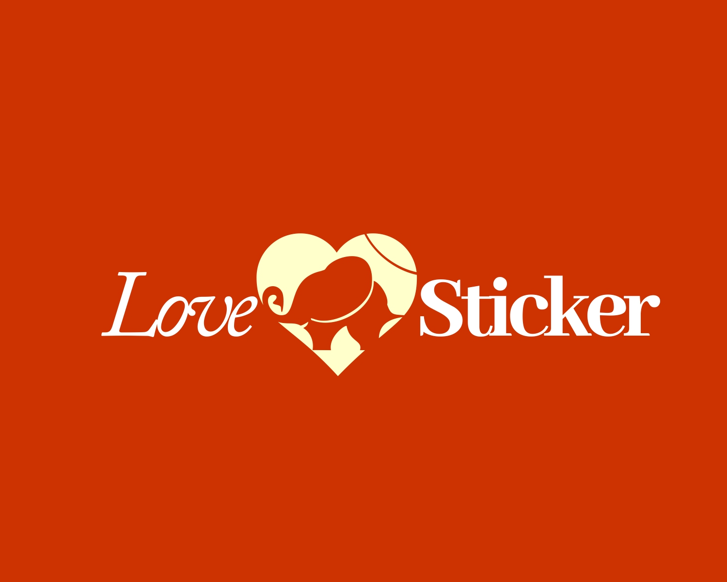 Logo Design by angelcolmenares3 for LoveSticker Wall Art & Decals | Design #13172905