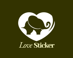 Logo Design by angelcolmenares3 for LoveSticker Wall Art & Decals | Design: #13172916