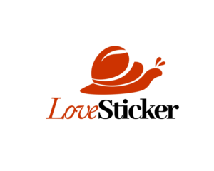 Logo Design by angelcolmenares3 for LoveSticker Wall Art & Decals | Design: #13172926