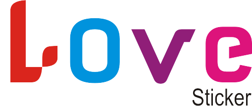 Logo Design by atifamin24 for LoveSticker Wall Art & Decals | Design #13237572