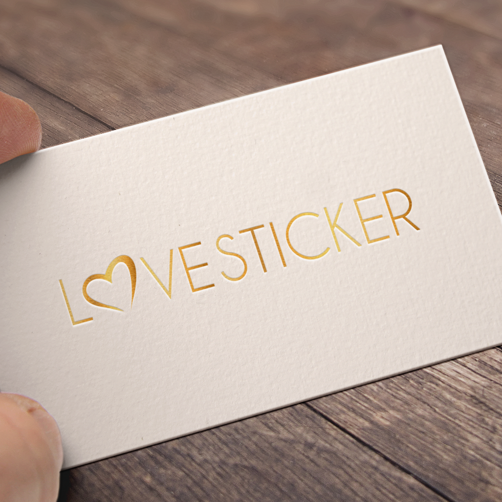 Logo Design by WeiArts for LoveSticker Wall Art & Decals | Design #13277204