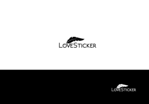 Logo Design by artsowrav421 for LoveSticker Wall Art & Decals | Design: #13174898