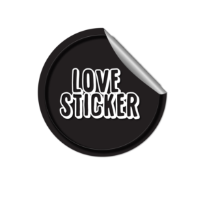 Logo Design by eema.naqvi for LoveSticker Wall Art & Decals | Design: #13198369
