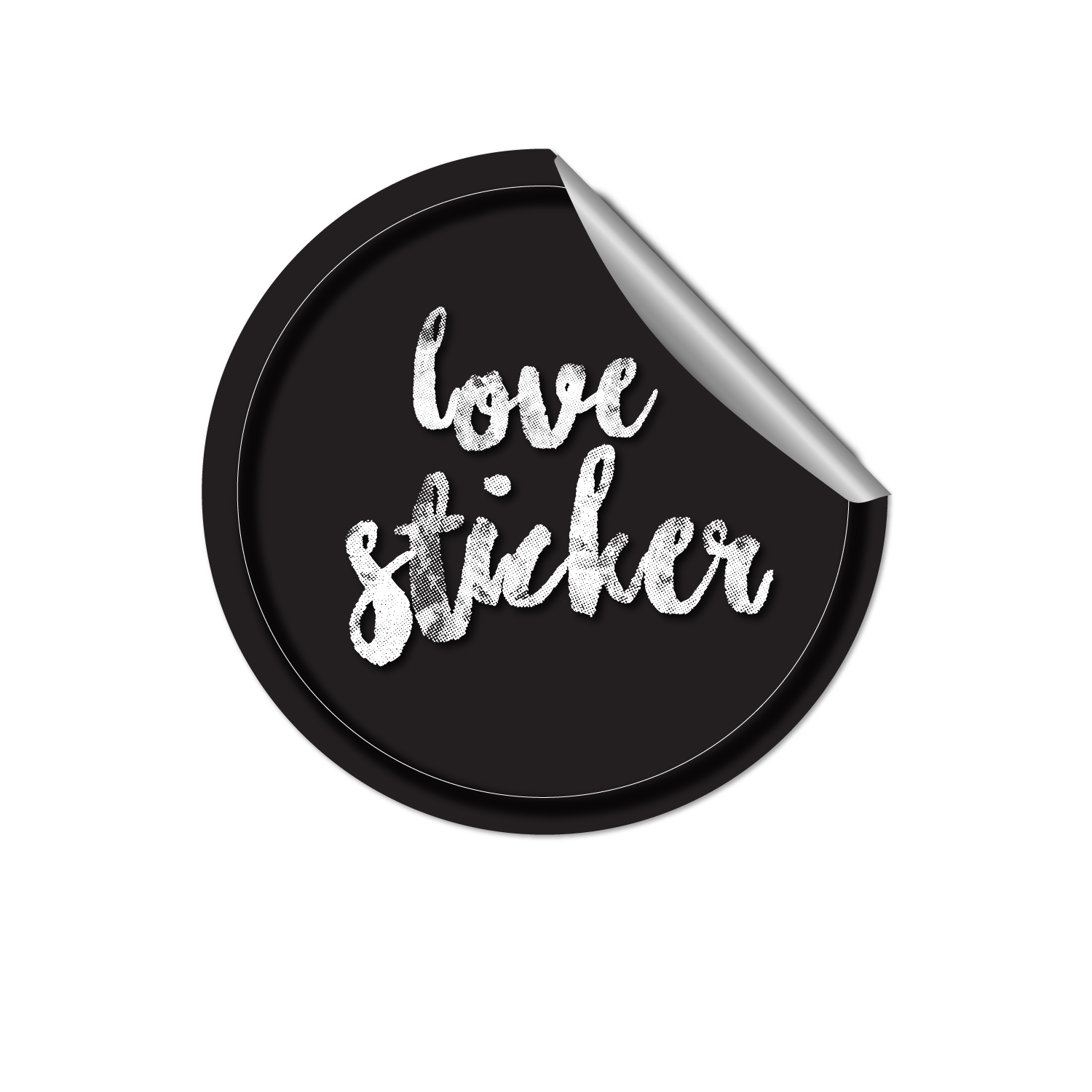 Logo Design by eema.naqvi for LoveSticker Wall Art & Decals | Design #13198372