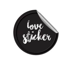 Logo Design by eema.naqvi for LoveSticker Wall Art & Decals | Design: #13198372