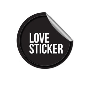 Logo Design by eema.naqvi for LoveSticker Wall Art & Decals | Design: #13198378