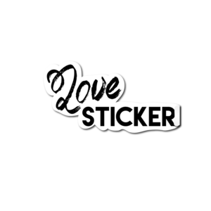 Logo Design by eema.naqvi for LoveSticker Wall Art & Decals | Design: #13198572