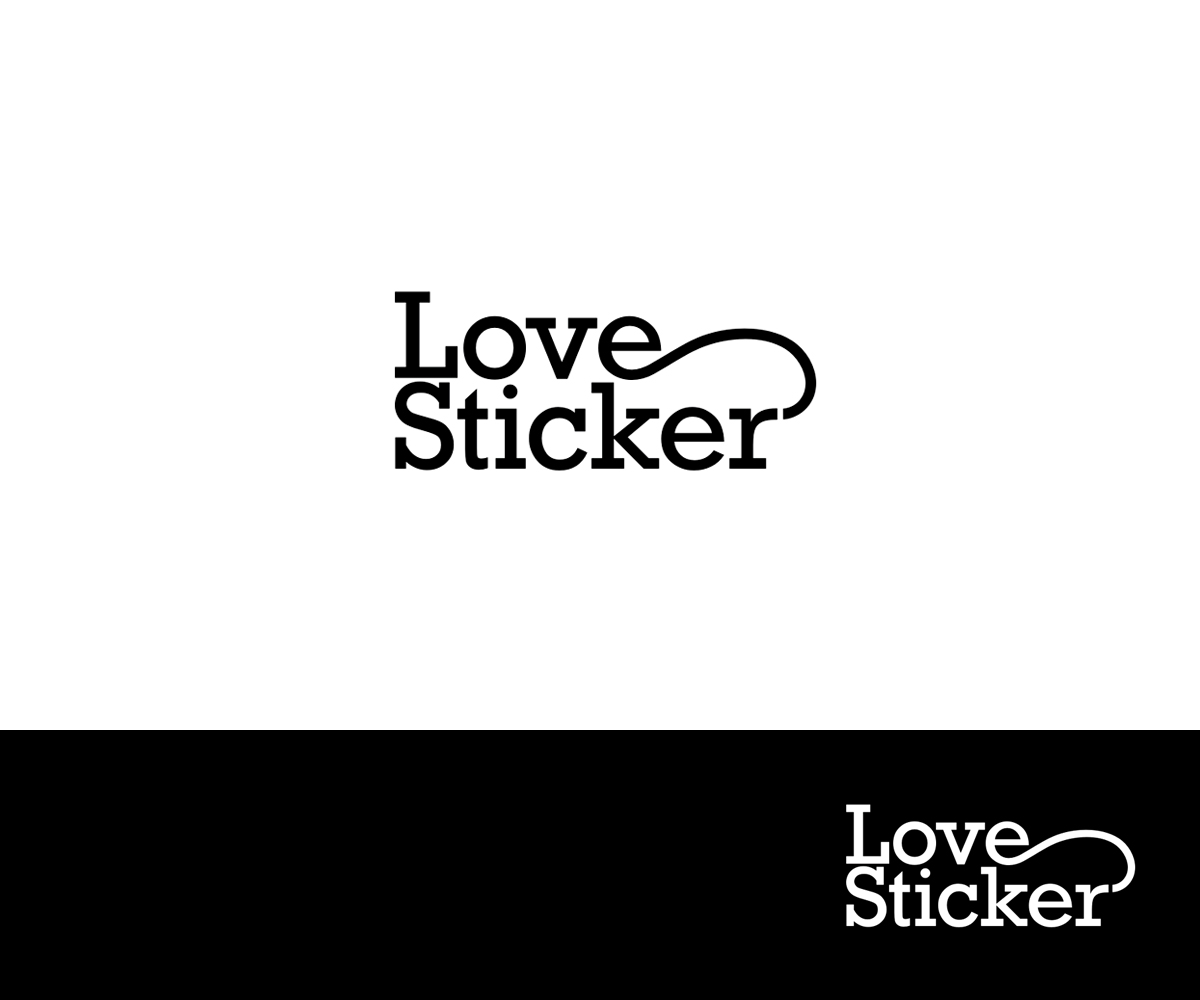 Logo Design by carina_designs for LoveSticker Wall Art & Decals | Design #13241176