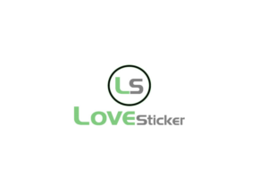 Logo Design by HASANUR for LoveSticker Wall Art & Decals | Design: #13188376