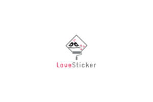 Logo Design by AbdullahDesigns™ for LoveSticker Wall Art & Decals | Design: #13172386