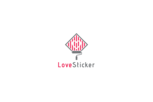 Diseño de Logo por AbdullahDesigns™ para LoveSticker Wall Art & Decals | Diseño: #13220940