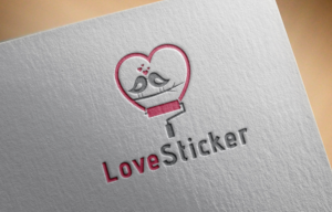Logo Design by AbdullahDesigns™ for LoveSticker Wall Art & Decals | Design: #13220941