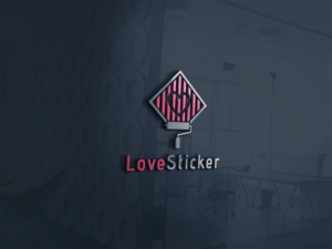 Logo Design by AbdullahDesigns™ for LoveSticker Wall Art & Decals | Design: #13220942