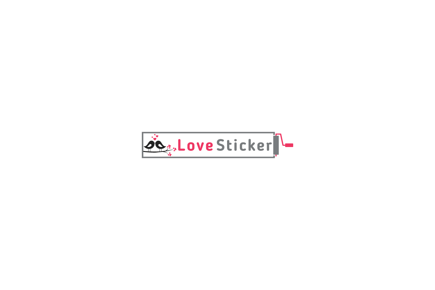Logo Design by AbdullahDesigns™ for LoveSticker Wall Art & Decals | Design #13240094