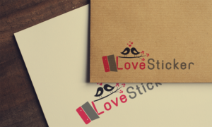 Logo Design by AbdullahDesigns™ for LoveSticker Wall Art & Decals | Design: #13273268