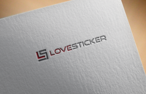 Logo Design by carabuenaeffect for LoveSticker Wall Art & Decals | Design: #13183060