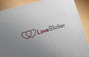Logo Design by carabuenaeffect for LoveSticker Wall Art & Decals | Design: #13183061