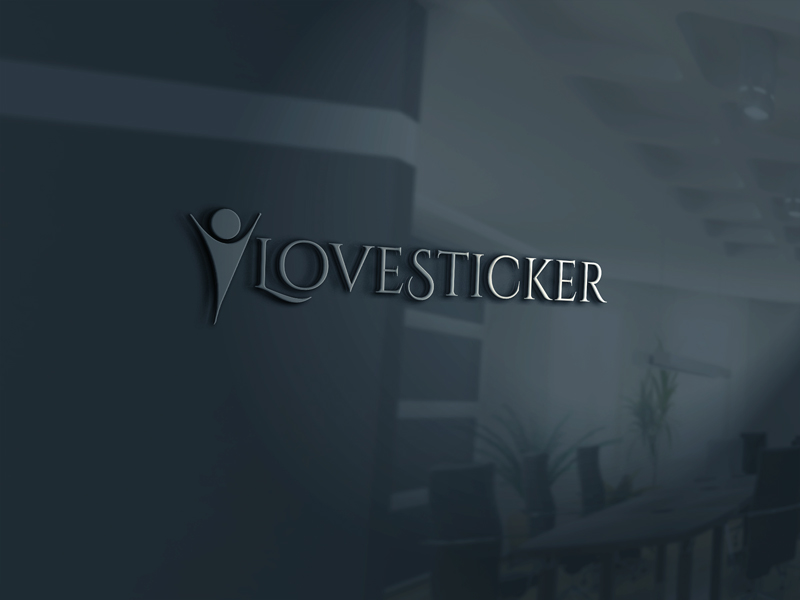 Logo Design by Top king  designer for LoveSticker Wall Art & Decals | Design #13183824