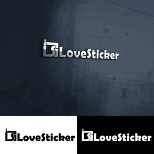Diseño de Logo por melvz03designer para LoveSticker Wall Art & Decals | Diseño: #13190734