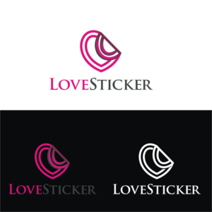 Logo Design by Sushma for LoveSticker Wall Art & Decals | Design: #13177010