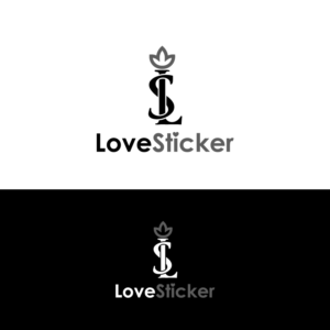 Logo Design by @vorbys for LoveSticker Wall Art & Decals | Design: #13275871