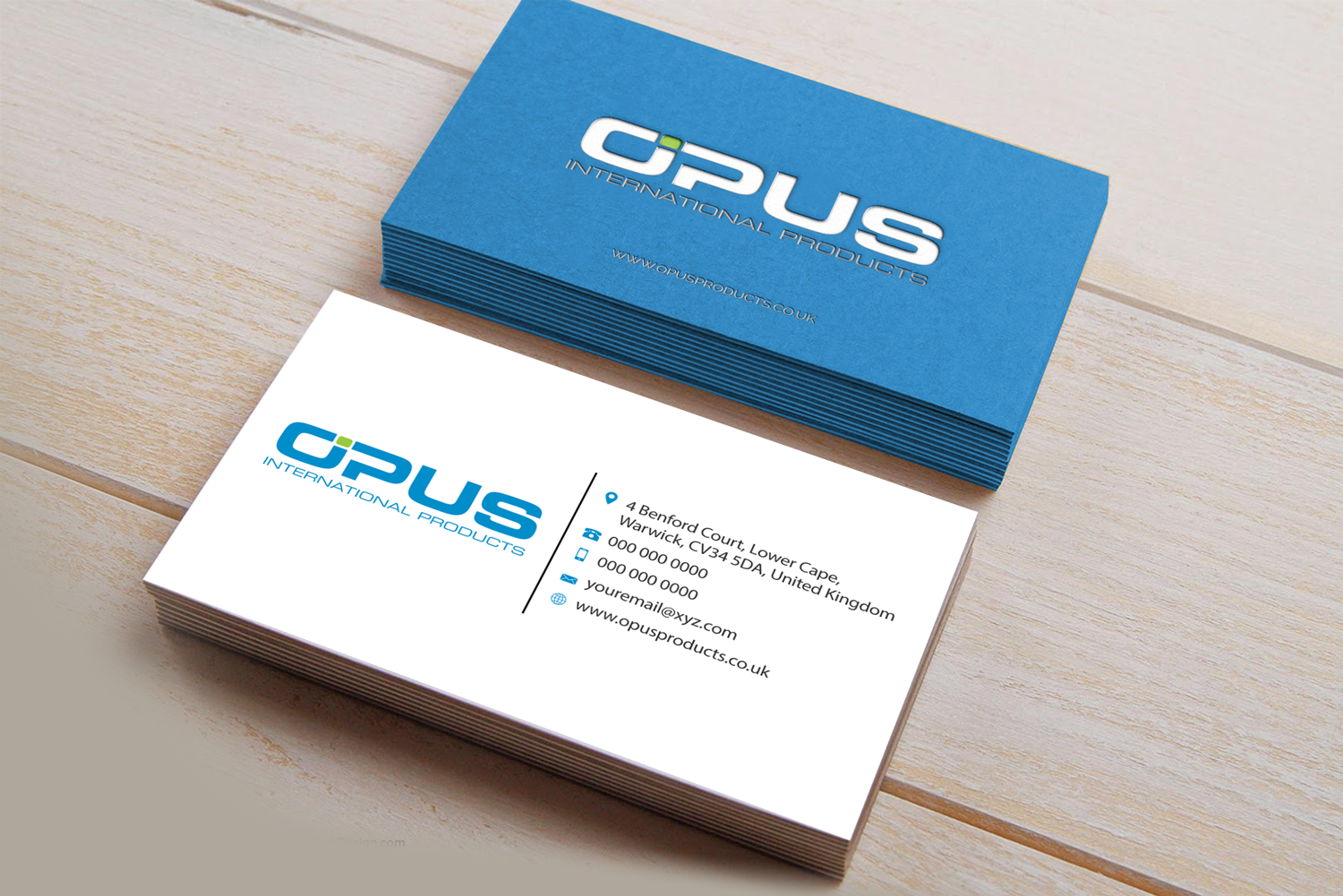 Visitenkarten-Design von Riz' für dieses Projekt | Design #13174485