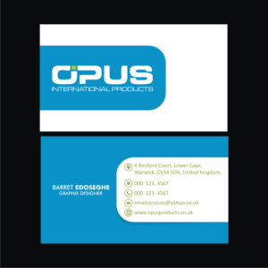 Business Card Design by Barretex