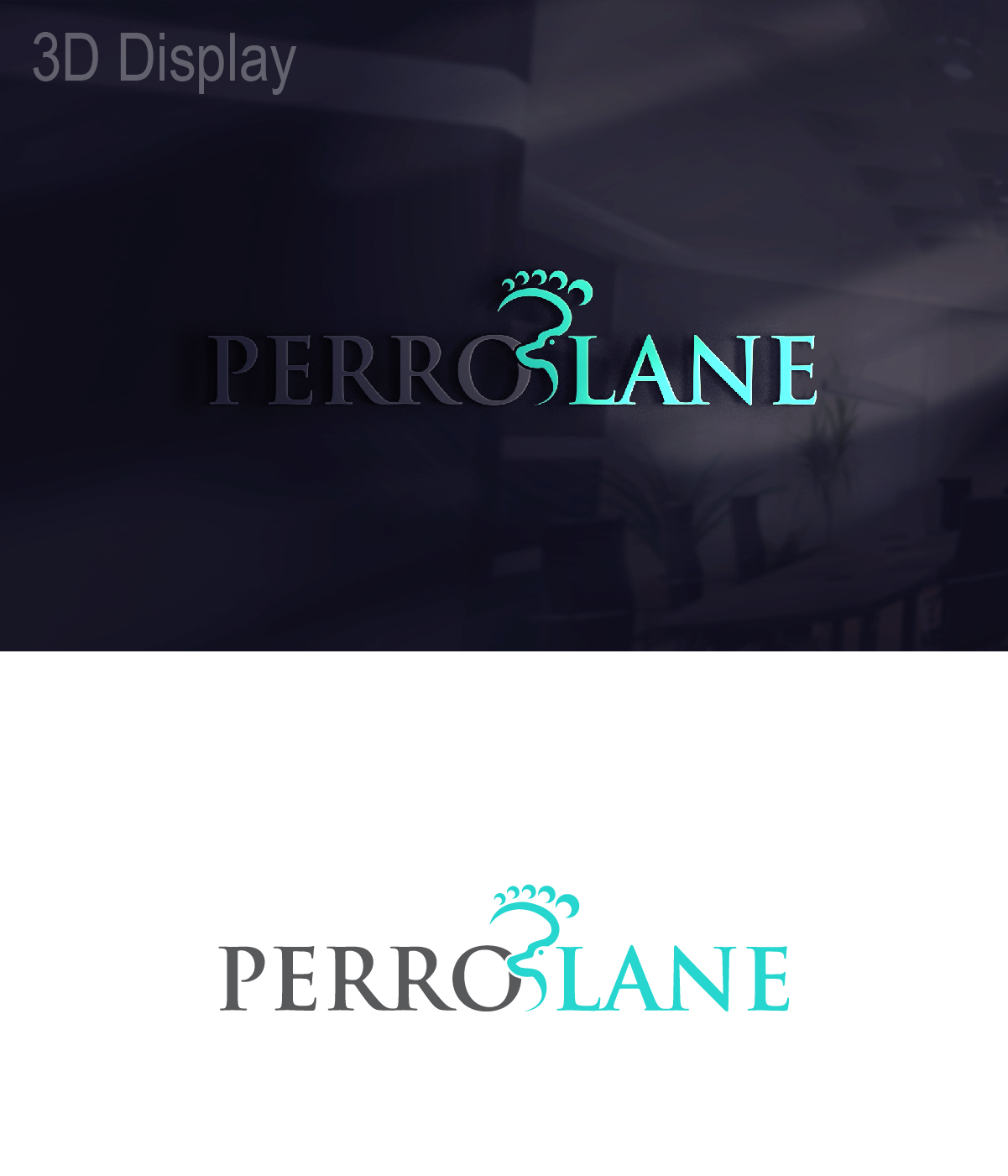 Logo Design by 3Guys for Perro Lane | Design #13197478