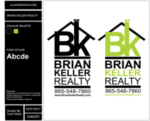 Logo Design by Illagraphics for Brian Keller Realty | Design: #13240519