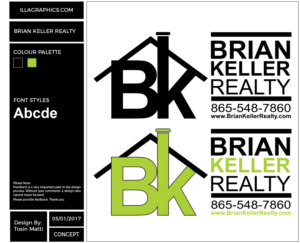Logo Design by Illagraphics for Brian Keller Realty | Design: #13240532