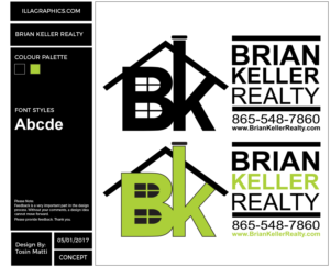 Logo Design by Illagraphics for Brian Keller Realty | Design: #13240539