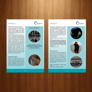 Diseño de Flyer por VEGA-Designs para Octopus Theatricals | Diseño #13177634
