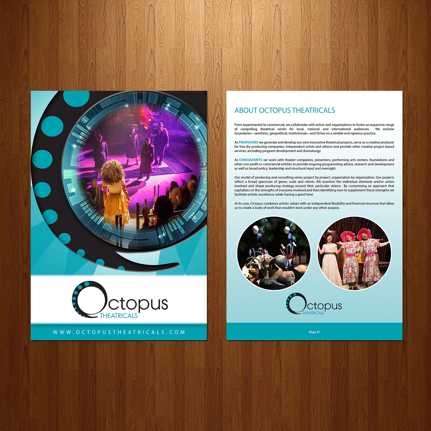 Flyer-Design von VEGA-Designs für Octopus Theatricals | Design #13177635